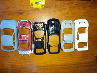 Lote carrocerías Scalextric
