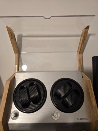 Caja eléctrica para relojes automáticos Klarstein