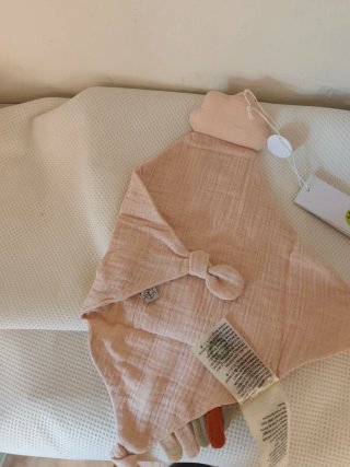 Dou Dou Muselina Lässig Bebé baby clou poder Pink
