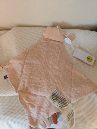 Dou Dou Muselina Lässig Bebé baby clou poder Pink