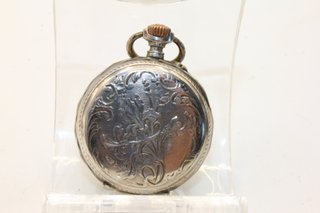 Raro bracciale orologio argento fine 1800