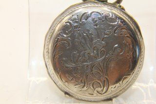 Raro bracciale orologio argento fine 1800