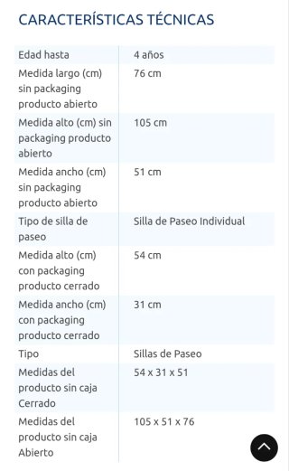 Silla de paseo Kinderkraft Nubi2
