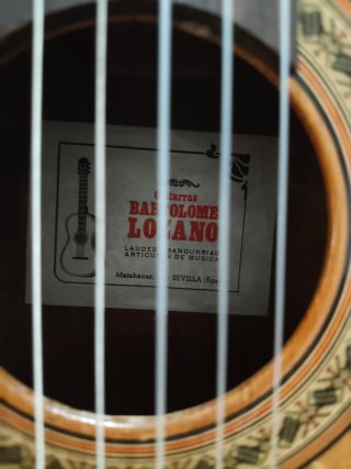 Requinto Bartolomé Lozano