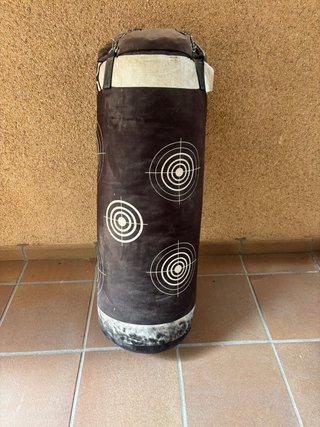 Saco de boxeo con dianas