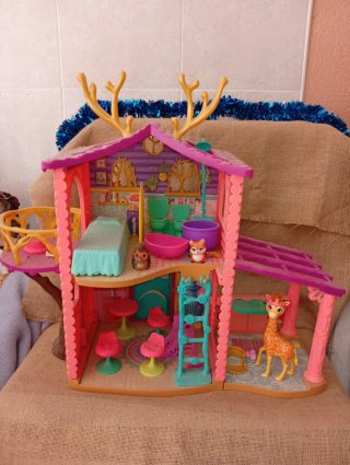 Lote Juguetes Infantil Casa Árbol Muñecas