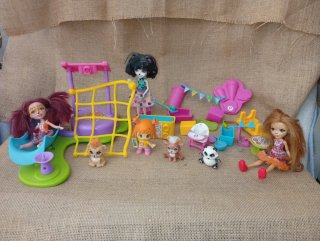 Lote Juguetes Infantil Casa Árbol Muñecas