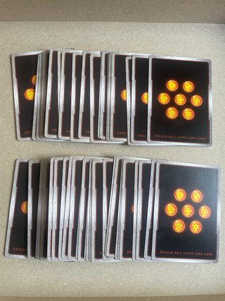 Bulk de cartas Dragon Ball Super