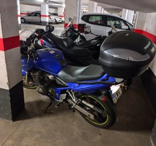 Suzuki Bandit 600F Carburación Azul