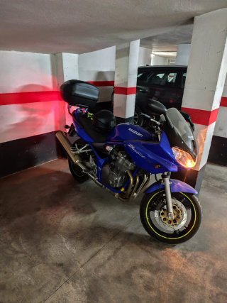 Suzuki Bandit 600F Carburación Azul