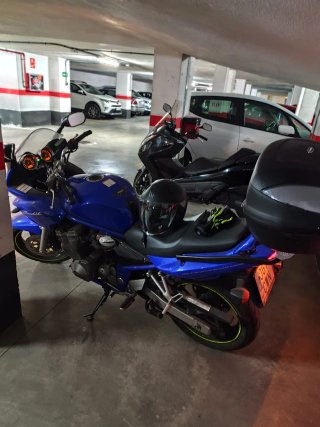 Suzuki Bandit 600F Carburación Azul