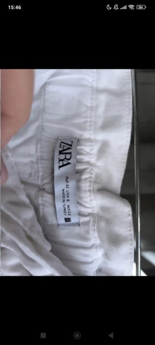 Pantalón blanco Zara mujer
