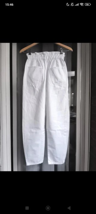 Pantalón blanco Zara mujer
