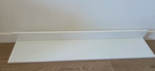 Mueble TV o pared madera claro + 2 valdas pared