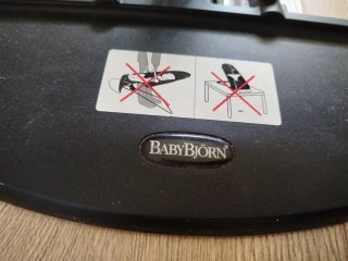 Hamaca BabyBjörn + 2 fundas (naitnait) barra juego