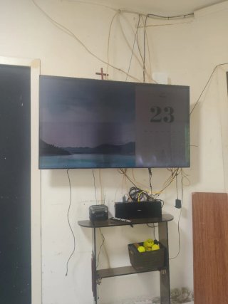 TV Samsung 55 Negra