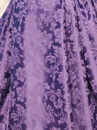 Falda regional morada T 44/46