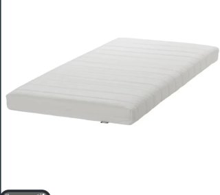 Diván Cama IKEA BRIMNES Negro