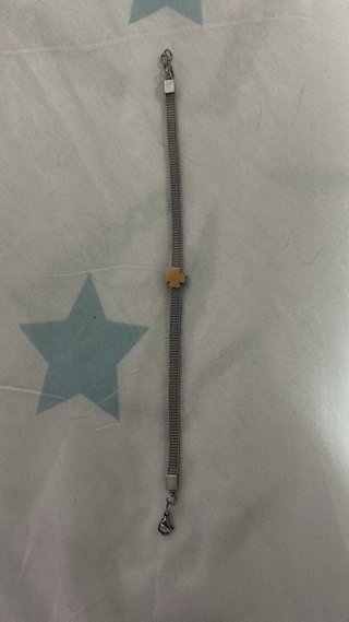 Pulsera Parfois trébol plata