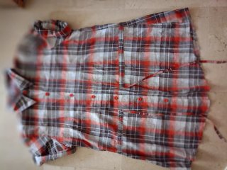 Camisa de cuadros mujer