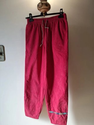 Tuta anni '90 rossa con tasca