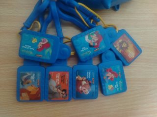 Radio Kit Cards Disney con 7 cartuchos diferentes