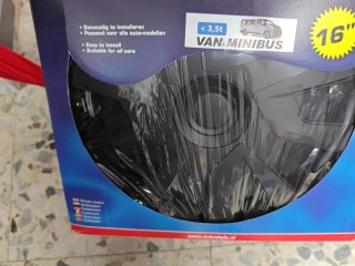 Tapacubos Negro Revo Van 16 pulgadas