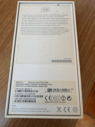 iPhone 5S Plata
