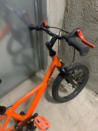 Bicicleta infantil BTWIN 16 naranja