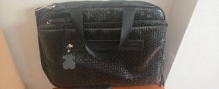 Maletín Portadocumentos Charol Negro marca Tous