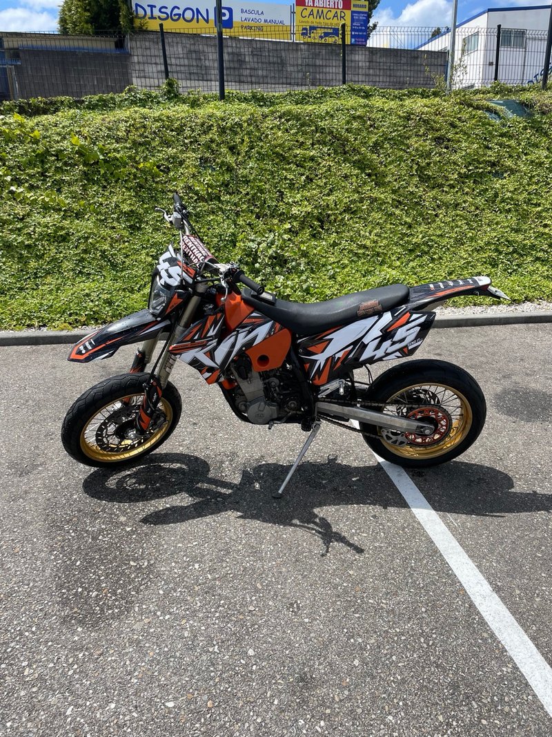 KTM 450 EXC 2006 Supermotard