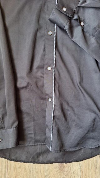 Traje de noche hombre Talla L Blanco y Negro