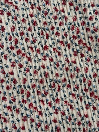 Pantalón fino estampado flores