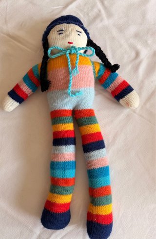 Lote 3 muñecos trapo: Pepa Pigg, cerdita y muñeca