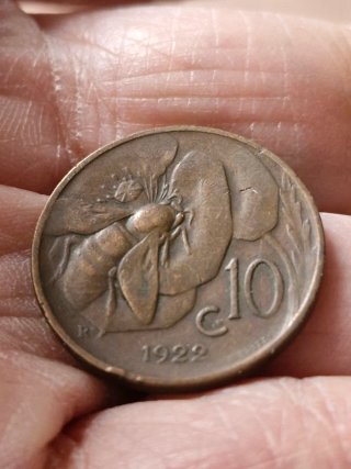 21 monete da 10 centesimi ape
