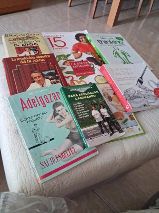 Libros de dietas de adelgazamiento. Pack 9