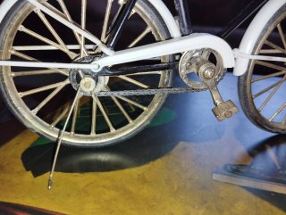 Modellino Bici Vintage Ottone e Plastica