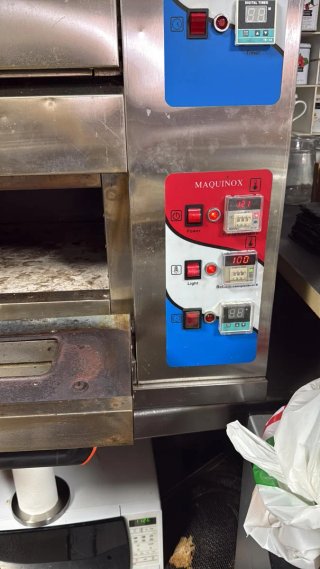 Horno industrial Maquinox - Fallo arranque