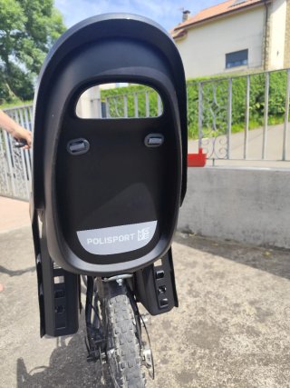 Silla bici infantil 9-22 kg