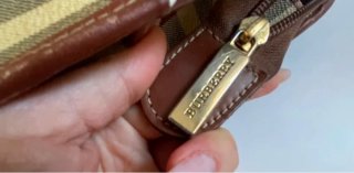 Neceser o cartera de mano Burberry