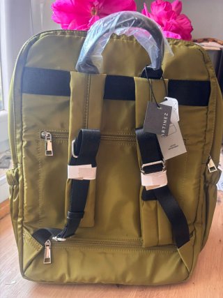 Mochila Paco Martínez acolchada verde