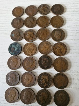 28 Monete 10 Centesimi Ape