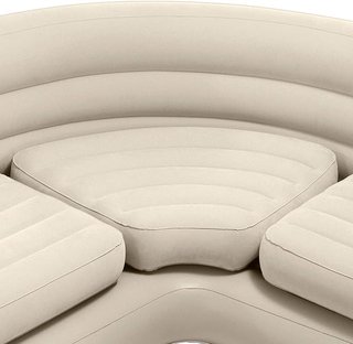 Intex 68575NP -Sofá rinconera Hinchable 257x203x76