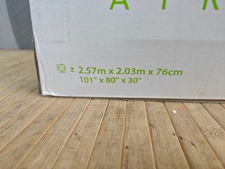 Intex 68575NP -Sofá rinconera Hinchable 257x203x76