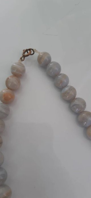 Collana Bijoux Grigio Bianco