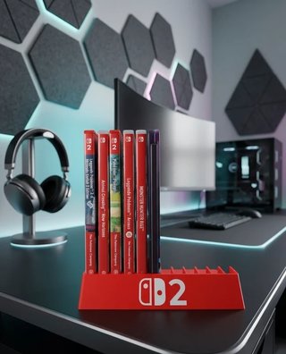 Stand/Organizer Porta Giochi Switch e Switch 2