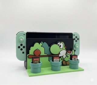 Soporte Decorativo Dock Nintendo Switch Yoshi