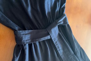 Vestido azul marino mujer