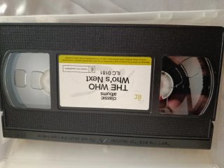 2 VHS John Lennon Imagine The Film + The Who