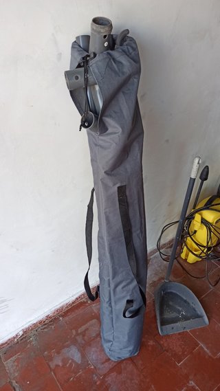 Hamaca Aldi Beige con Soporte